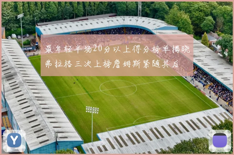 最年轻半场20分以上得分榜单揭晓弗拉格三次上榜詹姆斯紧随其后